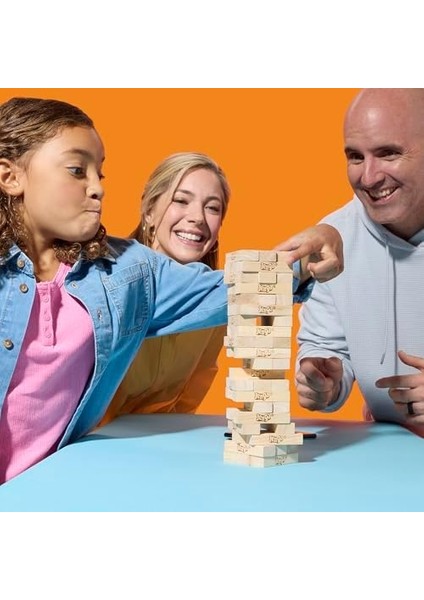 Gaming Daha Fazla Oyun ile Resmi Hasbro Jenga Oyunu modelleri