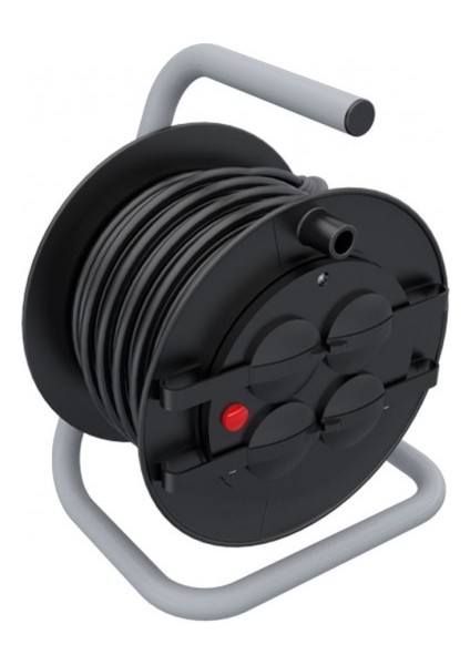 BM7K1103-0000 Plastik Makara 3x1,5mm Ttr 15M. Kablolu 4 Adet Priz