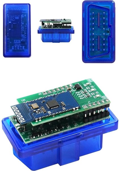 V1.5 Çift Anakart ELM327 Bluetooth PIC18F25K80 Destekli DDT4ALL Torque Car Scanner