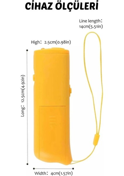 Buğz AD-100 Ultrasonik 150 Db Uzun Menzilli Köpek Savunma ve Eğitici Ses Cihazı indirimleri