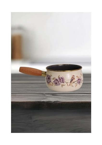 Fiorella Ahşap Saplı Haşlama ve Sos Tavası 14 cm fiyatları