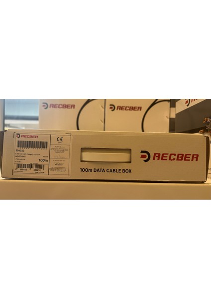 Reçber Cat 6 H.f. U/utp SL400 23 Awg 100 Metre Kutu Sarı fiyatları