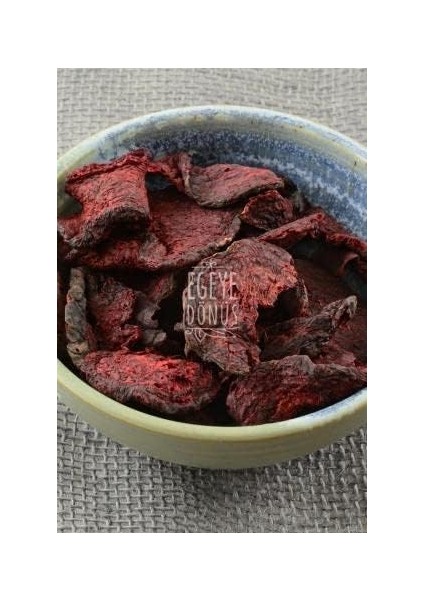 Egeye Dönüş Pancar Tozu - 100 Gr. (Öğütülmüş Kuru Pancar Kökü - Doğal Renk Verici - Glütensiz Bebek Gıdası)