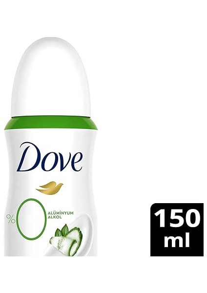 Kadın Deodorant%0 Alüminyum Salatalık & Yeşil Çay 150ML fiyatları