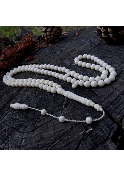 Imame Oyma Işçilikli Deve Kemiği Namaz Tesbihi fiyatları