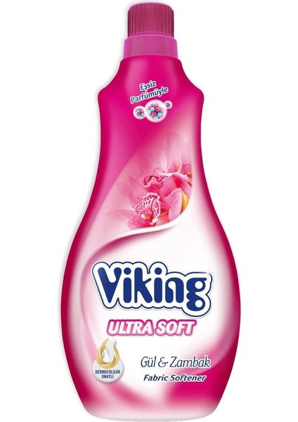 Viking Yumuşatıcı Soft Gül&zambak 1400 ml