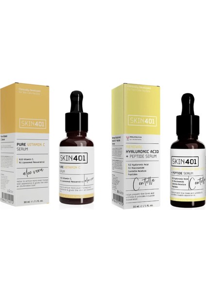 Canlandırma ve Nemlendirici Etkili Serum Seti