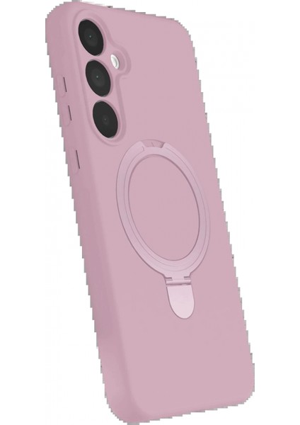 Samsung Galaxy A16 5g Regal Magsafe Standlı Kapak - Açık Pembe modelleri