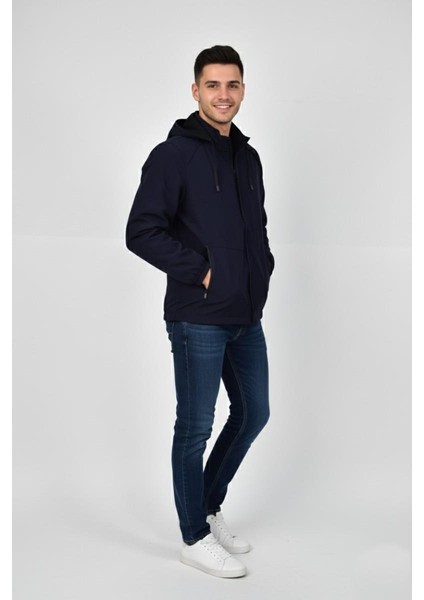 Erkek Kapüşonlu Mevsimlik Spor Mont 8077 BGL-ST04919 modelleri