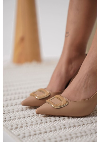 Emery Kadın Nude Topuklu Ayakkabı indirimleri