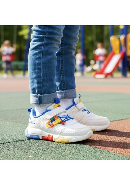 Cool Heros-Ptk 26/30 LEGO Desenli Işıklı Cırtlı Sneaker Spor Ayakkabı indirimleri