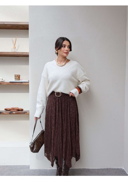 Tül Asimetrik Etek fırsatları