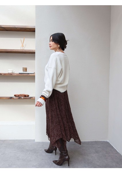 Tül Asimetrik Etek indirimleri