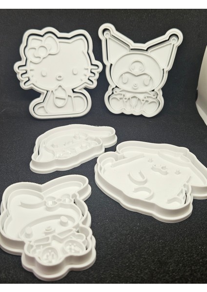 Aysbistudio Sanrio Karakterli Kurabiye Kalıbı Seti – 5’li Özel Seri
