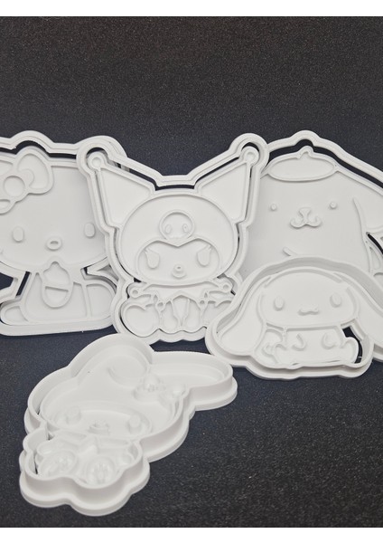 Aysbistudio Sanrio Karakterli Kurabiye Kalıbı Seti – 5’li Özel Seri fiyatları