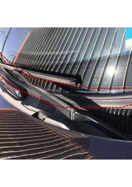 Ön Cam Dış Panel Mühür Fitili Ön Kaput Su Engelleyici Fitil 2 Metre Siyah Renk fiyatları