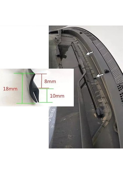 Ön Cam Dış Panel Mühür Fitili Ön Kaput Su Engelleyici Fitil 2 Metre Siyah Renk fırsatları