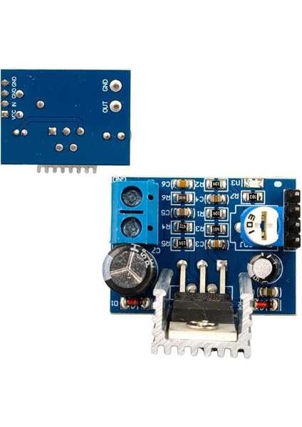 TDA2030A Ses Yükseltici Power Supply Modülü 6-12V - Dimmer Ayarlı Kompakt Amfi - Anfi
