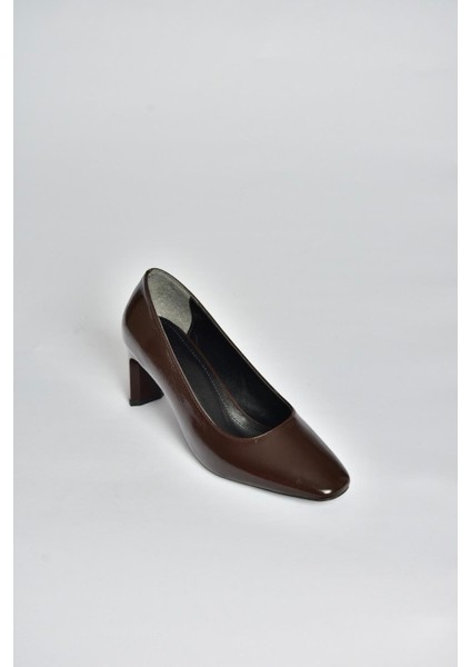 V820522760 Kahverengi Rustik Kalın Topuklu Kadın Ayakkabı indirimleri