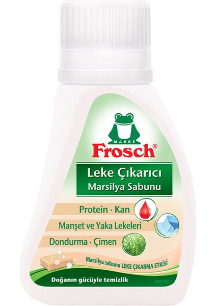 2 Adet Frosch Marsilya Sabunlu Leke Çıkarıcı 75 ml fiyatları