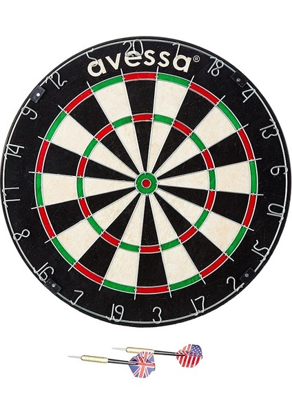 Profesyonel Sisal Dart Tahtası 6 Adet Ok