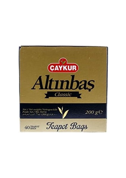 Caykur Çaykur Altınbaş Sade Demlik Poşet Çayı 200 gr