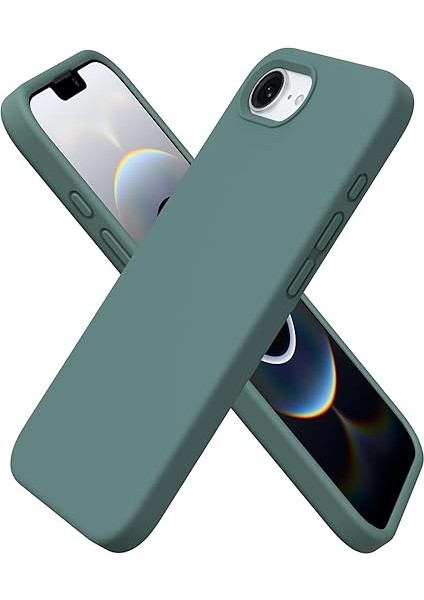 iPhone 16E Silikon Kılıf - Mag-Safe Uyumlu, Yumuşak Dokulu, Darbe Emici, Mikro Fiber Kaplama, Premium Koruma, Parmak Izi Tutmaz, Şık ve Hafif Tasarım, Siyah fiyatları