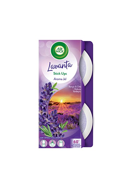 3 Adet Air Wick Oda Kokusu Stick Up Lavanta