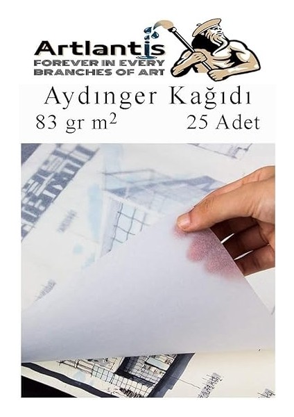 Kağıdı A4 83 gr 25'li 1 Paket Eskiz Kağıdı Fatih Dereceli Kalem Hamur Silgi Sınav Silgisi Kalemtraş fırsatları