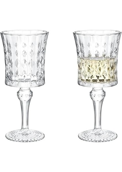 Kristal Kadeh Seti - 200 ml Zarif Desenli Bardak, Su ve Şerbet Kadehi, Davet ve Günlük Kullanım Için Şık Tasarım modelleri