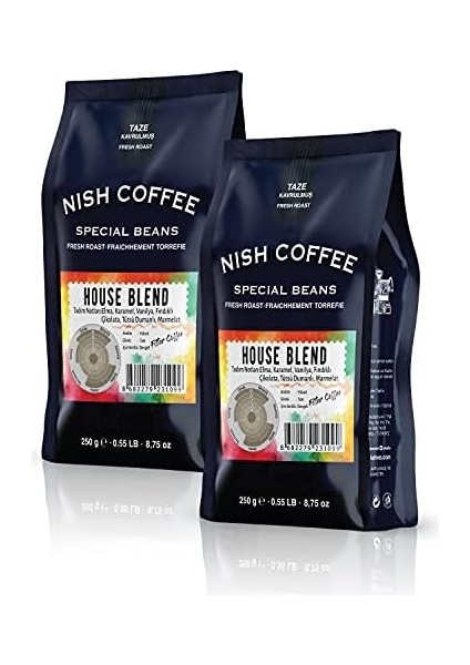 Nish Filtre Kahve House Blend 2X250 gr