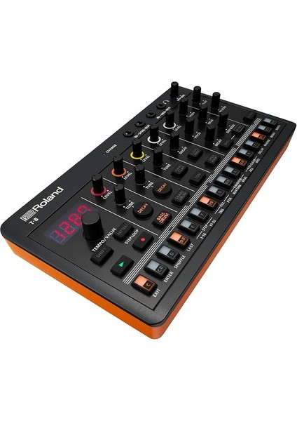 Aıra Compact T-8 Beat Machine | Ultra Mobil Bas Makinesi Sesleri | Tr-Rec Davul Sıralayıcı | Altı Ritim Parçası | Entegre Efektler | USB ve Mıdı Bağlantıları