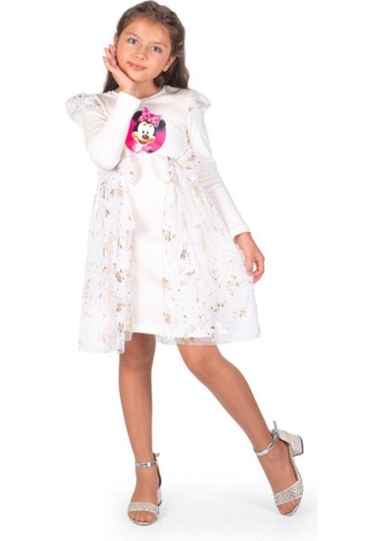 Kız Çocuk Mickey Parti Kıyafeti Dogum Günü ve Gösteri Kostümü Elbisesi indirimleri