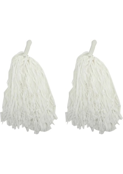 1 Çift ( 2 Adet ) Beyaz Renk 23 Nisan Gösteri Ponponu fiyatları