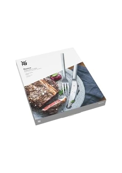 12'li Nuova Et & Pizza Çatal Bıçak Seti fiyatları