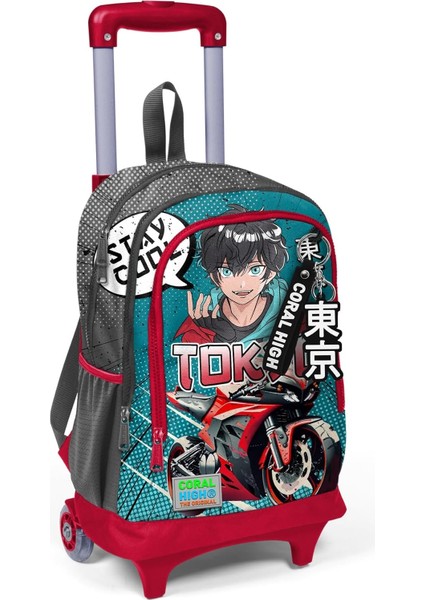 Çekçek Sırt Çanta (Işıklı Tekerlek)