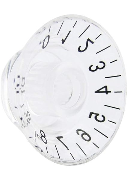 4 Adet Lp Gitar Topuzları Şeffaf Üst Şapka Tarzı Hız Kontrol Topuzları ile Uyumlu Lp Tarzı Elektro Gitar fiyatları