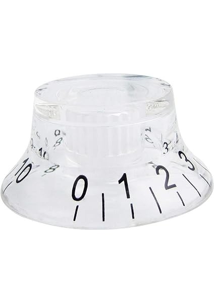 4 Adet Lp Gitar Topuzları Şeffaf Üst Şapka Tarzı Hız Kontrol Topuzları ile Uyumlu Lp Tarzı Elektro Gitar modelleri