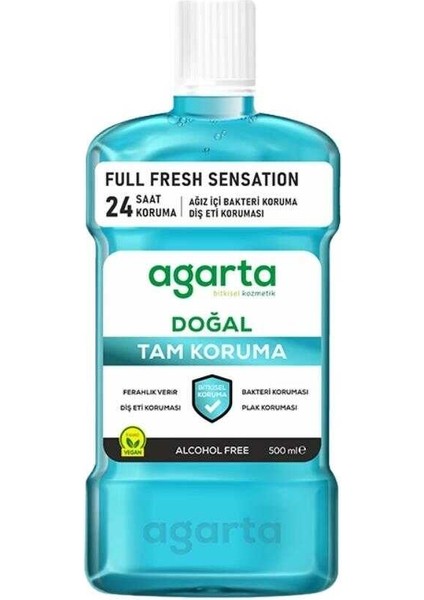 Agarta Doğal Ağız Bakım Suyu 500 ml Tam Koruma