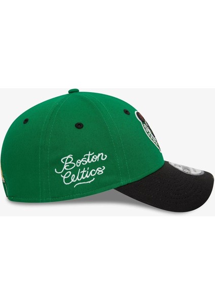 Nba Side Patch 9forty Boston Celtics Unisex Şapka Yeşil modelleri