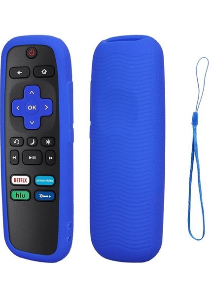 WK-24706 Silikon Kumanda Koruma Kılıfı Tcl Marka Için Uydundur