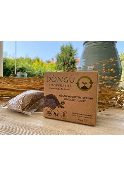 Döngü Kooperatifi %100 Yerli Doğal Öğütülmüş Keten Tohumu fiyatları