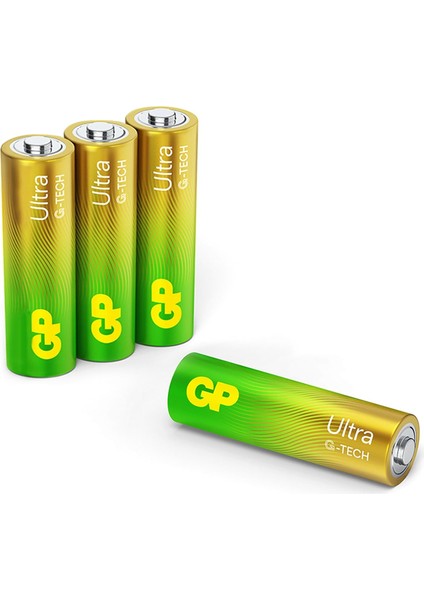 Gp Aa Pil Alkalin Ultra 1,5V 4 Adet
