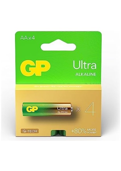 Gp Aa Pil Alkalin Ultra 1,5V 4 Adet modelleri