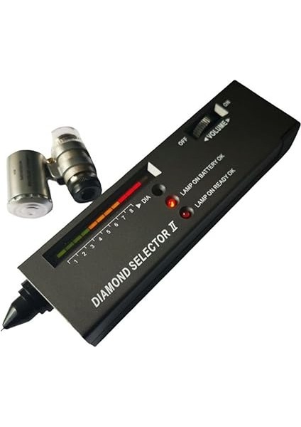 Elmas Test Cihazı Isı Iletkeni Artı Büyüteç Seti/tanımlayıcı Sertlik Test Cihazı Seti LED Göstergesi Elmasların ve Yeşimlerin Orijinalliğini Belirlemek Için Kullanılan Hassas Aletler fırsatları