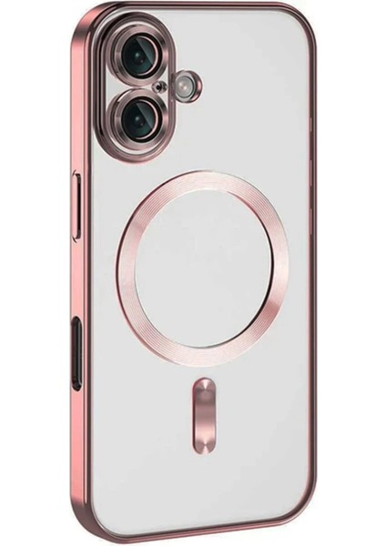 iPhone 16 Plus Kılıf Kross Magneticsafe Kapak - PEMBE-(5796) - N688J668-M08688