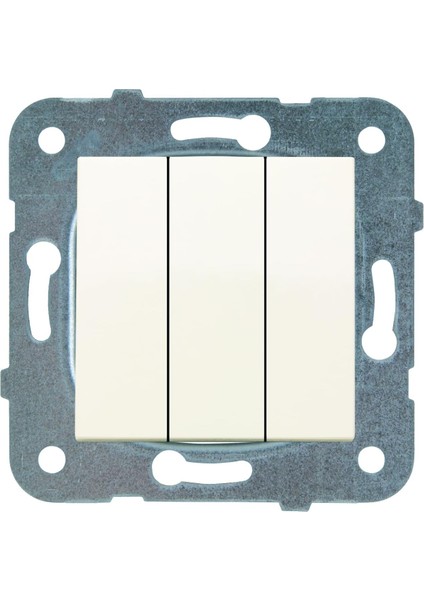 Krem Üçlü Anahtar Mekanizma