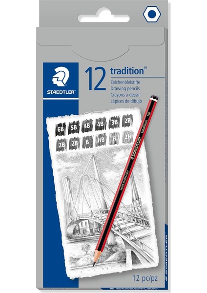 110 C12-1 Tradition Kurşunkalem 12'li