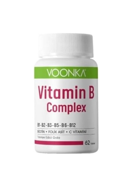 Voonka Vitamin B Complex 62 Tablet