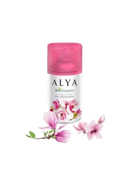 Alya Nature&apos;s Scents Magnolia - Manolya Oda Kokusu Yedek Makine Spreyi 250 ml